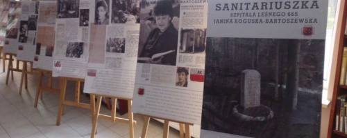 Wystawa „Sanitariuszka szpitala leśnego „665” Janina Roguska-Bartoszewska”